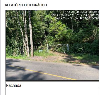 Terreno, Country, Santa Cruz do Sul, RS