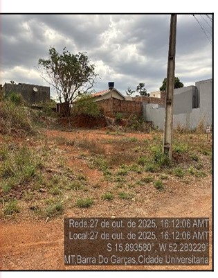 Terreno, Loteamento Cidade Universitaria, Barra do Garcas, MT