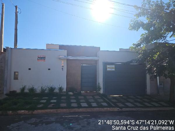 Casa, Jardim Santa Clara, Santa Cruz das Palmeiras, SP