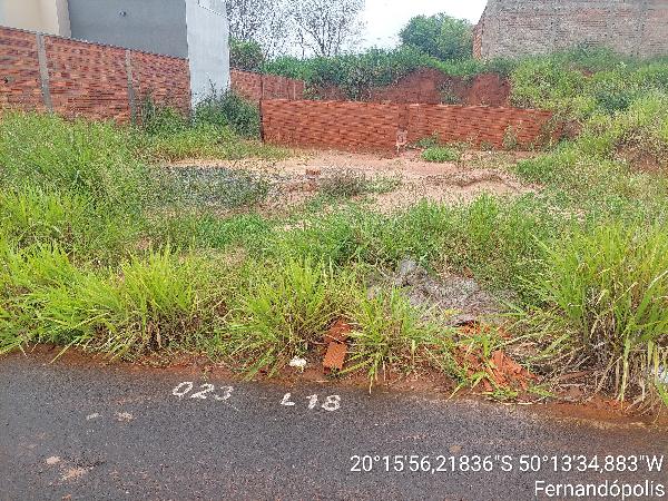 Terreno, Jardim Vitória, Fernandópolis, SP