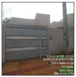 Casa, Jardim Aeroporto, Campo Grande, MS