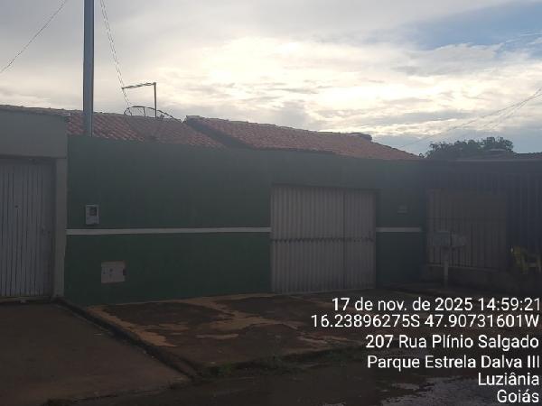 Casa, Parque Estrela Dalva Iii, Luziânia, GO