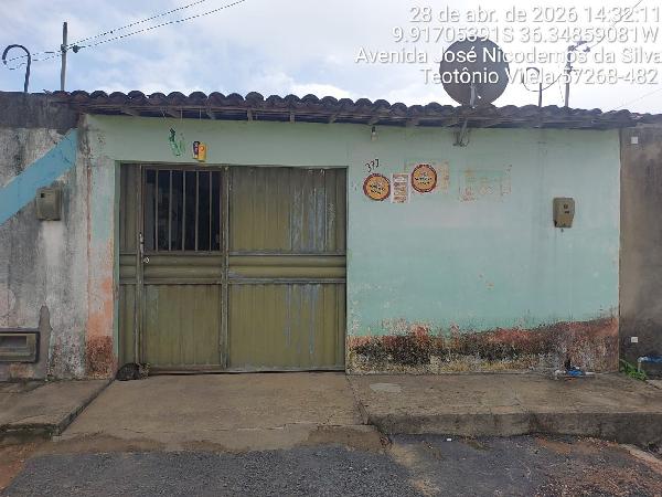Casa, Deputado Benedito de Lira, Teotônio Vilela, AL