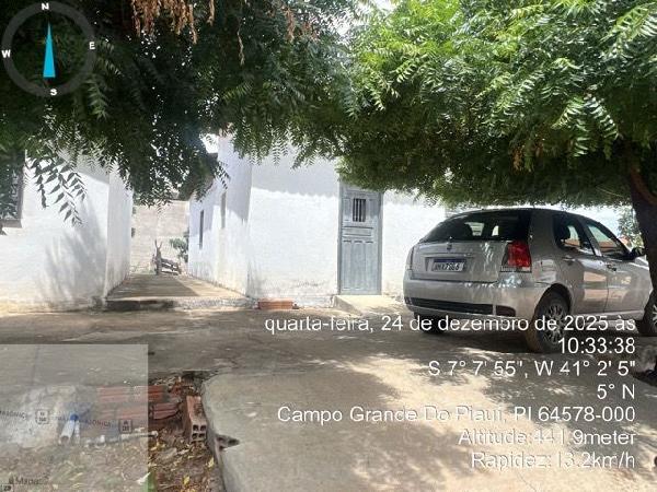 Casa, Centro, Campo Grande do Piauí, PI