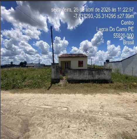 Casa, Centro, Lagoa do Carro, PE
