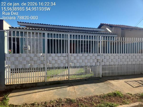 Casa, Loteamento Zé Araça, Jaciara, MT