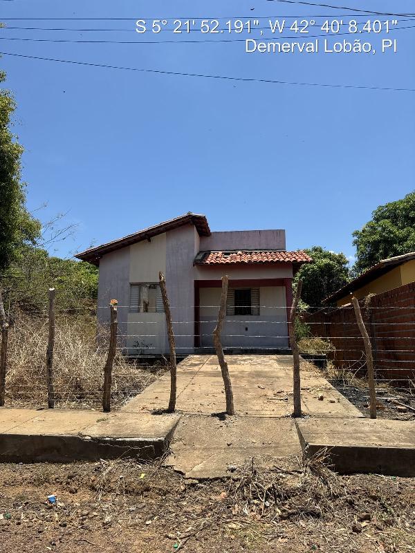 Casa, Nova Cidade, Demerval Lobão, PI