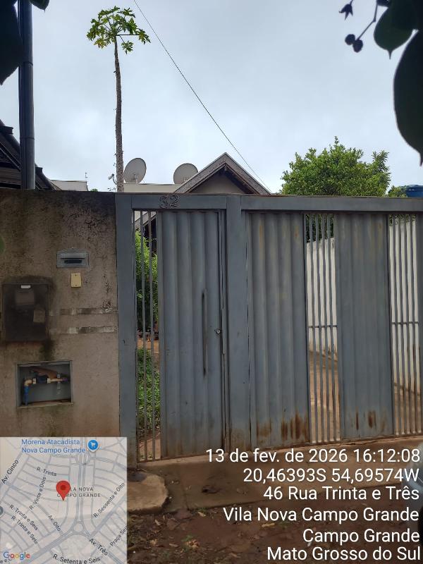 Casa, Vila Nova Campo Grande, Campo Grande, MS