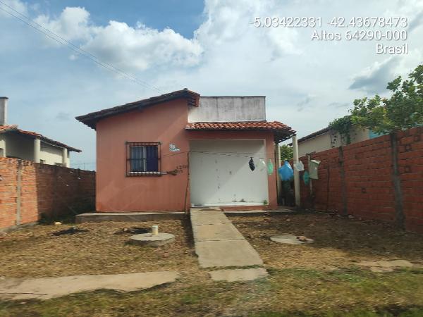 Casa, Bairro São Sebastião, Altos, PI