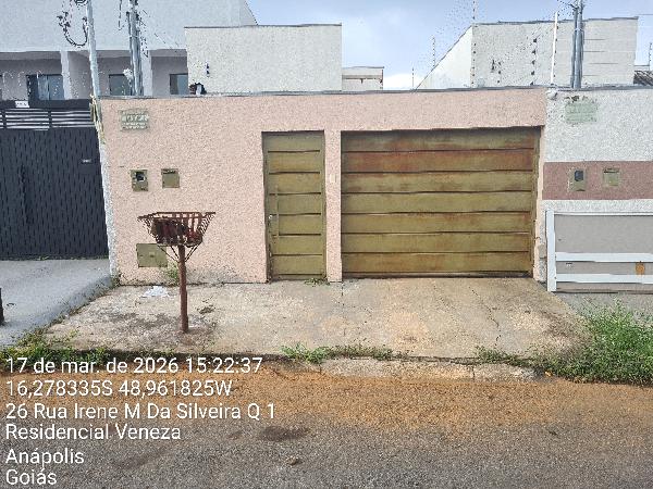 Casa, Residencial Veneza, Anápolis, GO
