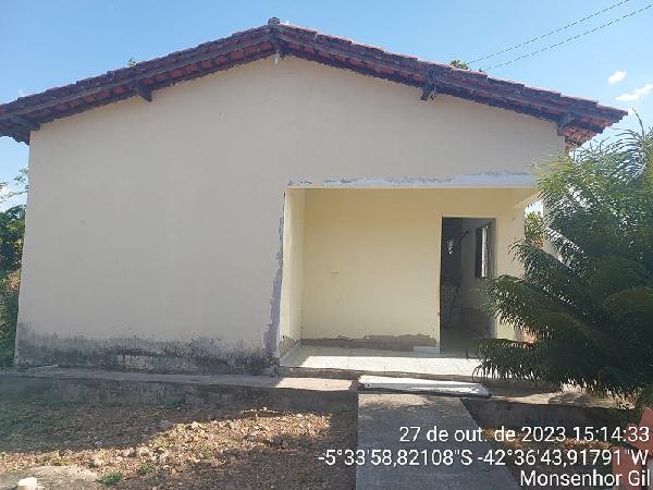 Casa, Vila Rica, Monsenhor Gil, PI