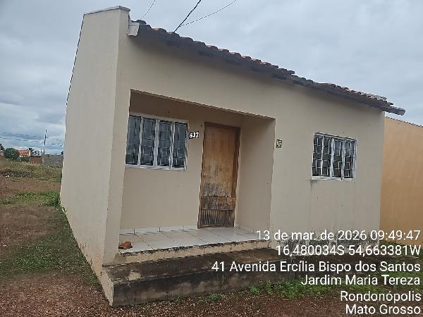 Casa, Jardim Maria Tereza, Rondonópolis, MT