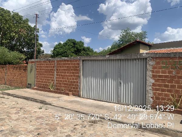 Casa, Centro, Demerval Lobão, PI