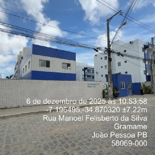 Apartamento, Gramame, João Pessoa, PB