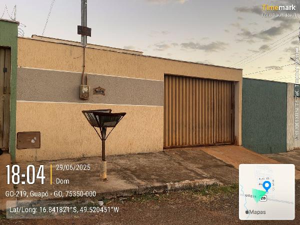 Casa, Lot Res Bandeira, Guapó, GO