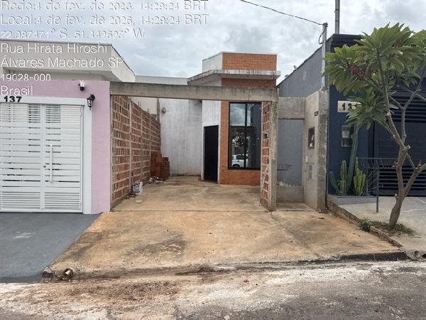 Casa, Parque Residencial União, Alvares Machado, SP