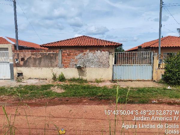 Casa, Jardim America Iv, Águas Lindas de Goiás, GO