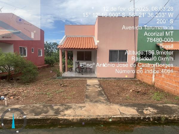 Casa, Bairro Salgado, Acorizal, MT