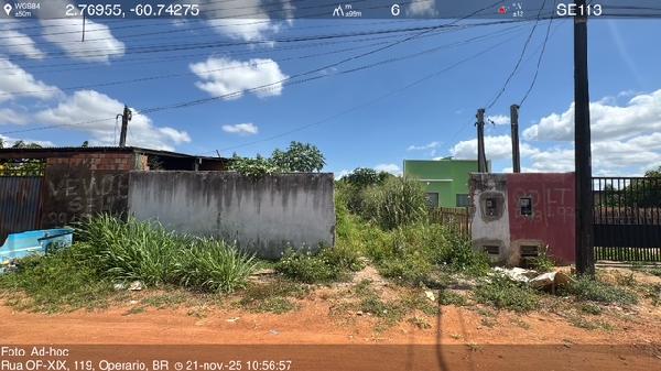 Terreno, Operário, Boa Vista, RR