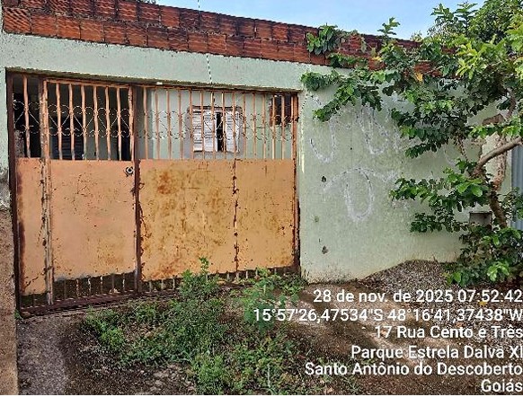 Casa, Parque Estrela Dalva Xi, Santo Antônio do Descoberto, GO