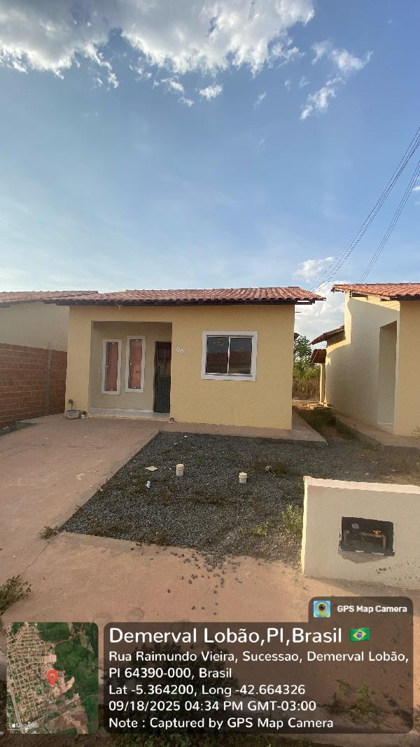 Casa, Cidade Nova, Demerval Lobão, PI