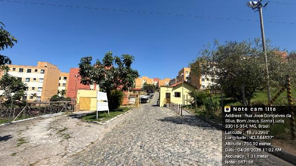 Apartamento, Bom Jesus, Santa Luzia, MG