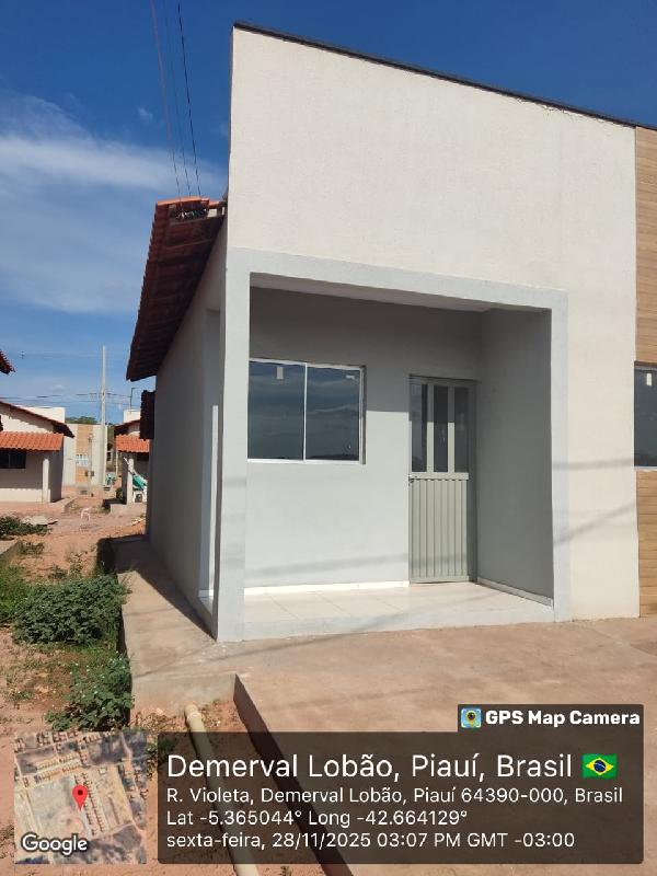 Casa, Cidade Nova, Demerval Lobão, PI