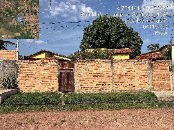 Casa, Centro, José de Freitas, PI