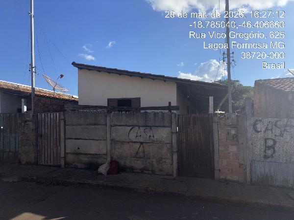 Casa, Bela Vista, Lagoa Formosa, MG