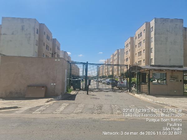 Apartamento, Parque Bom Retiro, Paulinia, SP