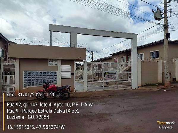 Apartamento, Parque Estrela Dalva Ix, Luziânia, GO