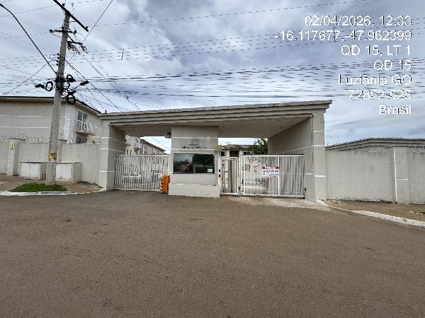 Apartamento, Fazenda Saia Velha, Luziânia, GO