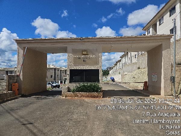 Apartamento, Fazenda Saia Velha, Luziânia, GO