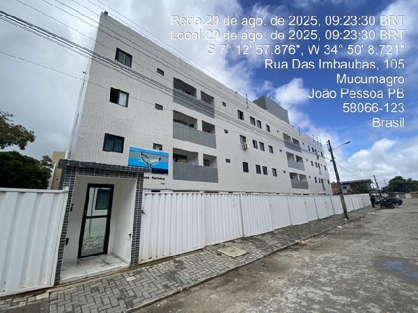 Apartamento, Mucumagro, João Pessoa, PB