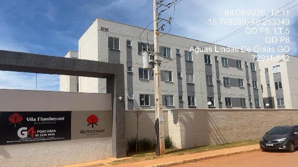 Apartamento, Chacaras Coimbra, Águas Lindas de Goiás, GO