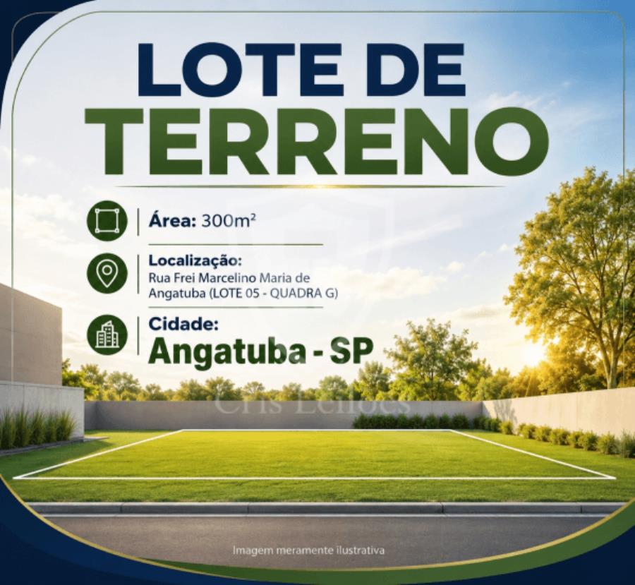 Terreno c/ 300m² - angatuba/sp