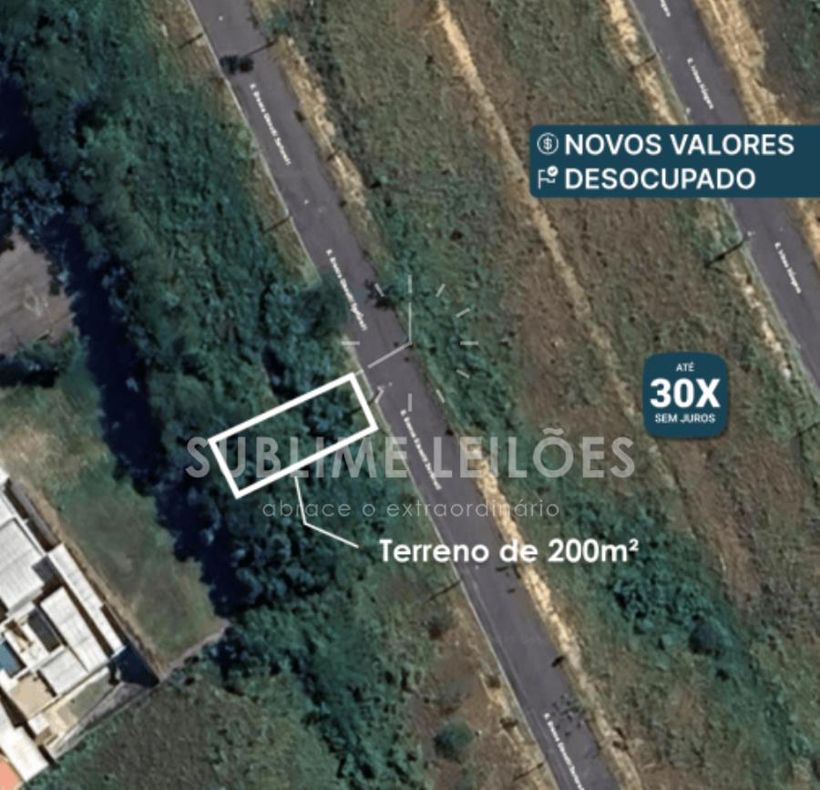 2 terrenos em boituva - b) terreno de 200m² | sem benfeitorias