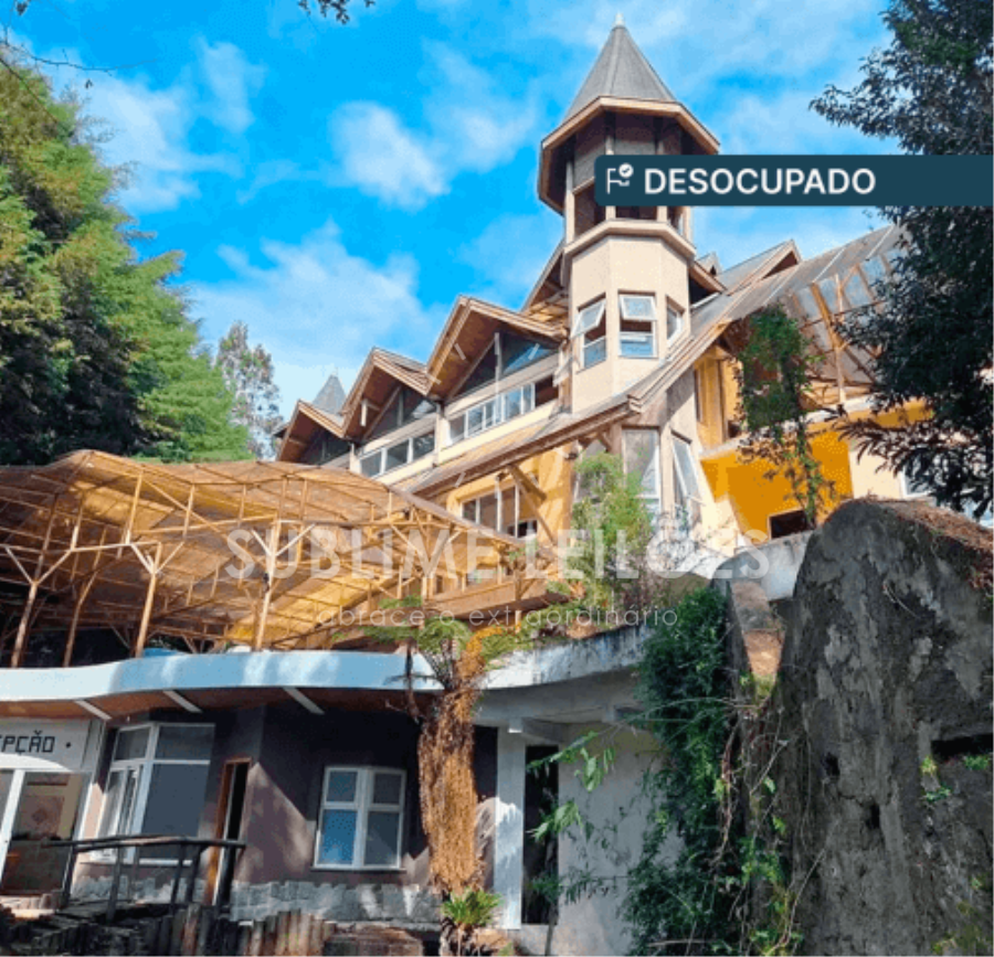 Hotel em campos do jordão - terreno de 2.583m²
